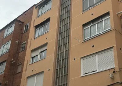 Trabajos realizados rehabilitación de fachada con SATE